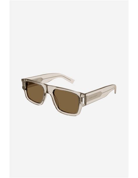 ysl glasses transparant glazen|SUNGLASSES .